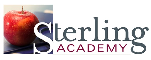 Sterling Academy Logo - Apple